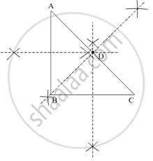 The green entry is animated when you move the slider control. Draw A Right Angled Triangle Draw The Perpendicular Bisectors Of Its Sides Where Does The Point Of Concurrence Lie Mathematics Shaalaa Com