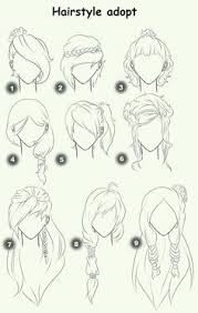 It is no wonder that many women get their inspiration to style their. Hairstyle Adopt Text Woman Girl Hairstyles How To Draw Manga Anime Drawings Drawing People Manga Drawing