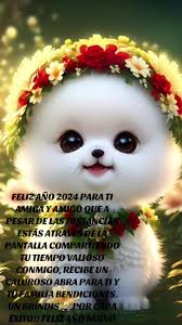Feliz 2024 Año Nuevo Amiga Especial Desde La Distancia