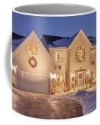 Idyllic home decorated with Christmas lights #3 Spiral Notebook by James  Brey