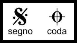 The notes of a specific for example, when the instruction to coda is written the player is expected to continue playing from. Reading Coda Signs Segnos Music Symbols Violin Sheet Music Italian Phrases
