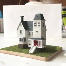 Lester green (born june 2, 1968), better known by his stage name beetlejuice, is an american entertainer, actor, and member of the the howard stern show's wack pack. Miniature Beetlejuice House Maitland Tim Burton Scale Model Diorama Art 1891051331