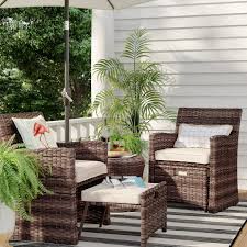 70 Outdoor Furniture Pieces That Are On Sale This Memorial Day Patio Seating Sets Small Balcony Decor Patio Seating