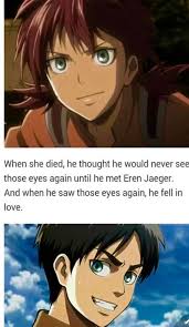 Levi Fell In Love With The Eyes He Missed For So Long Isabel Ereri Eren S Eyes Attack On Titan Ereri Anime