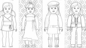 Dolls are one of the types of toys that will not go extinct, most change in shape or model. 20 Free Printable American Girl Coloring Pages Everfreecoloring Com