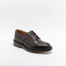 trickers bourton espresso burnished calf derby shoe