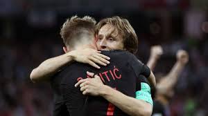 Модрич лука (modric luka) футбол полузащитник хорватия 09.09.1985. Franciya Horvatiya Rakitich I Modrich Proigrali Pervyj Final V Karere Futbol 24