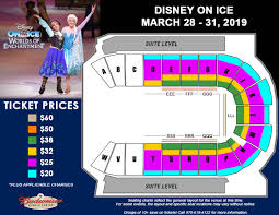 Budweiser Event Center Seating Chart Disney On Ice Elcho Table