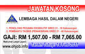 Lembaga eksaminatif adalah lembaga atau badan bpk adalah lembaga tinggi negara dalam sistem ketatanegaraan indonesia yang memiliki wewenang memeriksa pengelolaan dan tanggung jawab. Jawatan Kosong Lembaga Hasil Dalam Negeri Lhdn 14 Februari 2017 Kerja Kosong Lembaga Hasil Dalam Negeri Lhdn Februari 2017 Permohonan Adala Calm Artwork