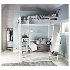 Gli ikea letti a una piazza e mezza vengono proposti a prezzi decisamente abbordabili potendo scegliere tra un'ampia varietà di modelli: Stora Struttura Per Letto A Soppalco Mordente Bianco 140x200 Cm Ikea It