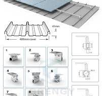 Customized Corrugated Metal Roof Solar Mount Suppliers ...
