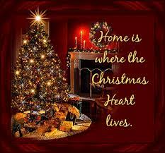 Home Is Where The Christmas Heart Is Christmas Hearts Christmas Ecards Animated Christmas Card