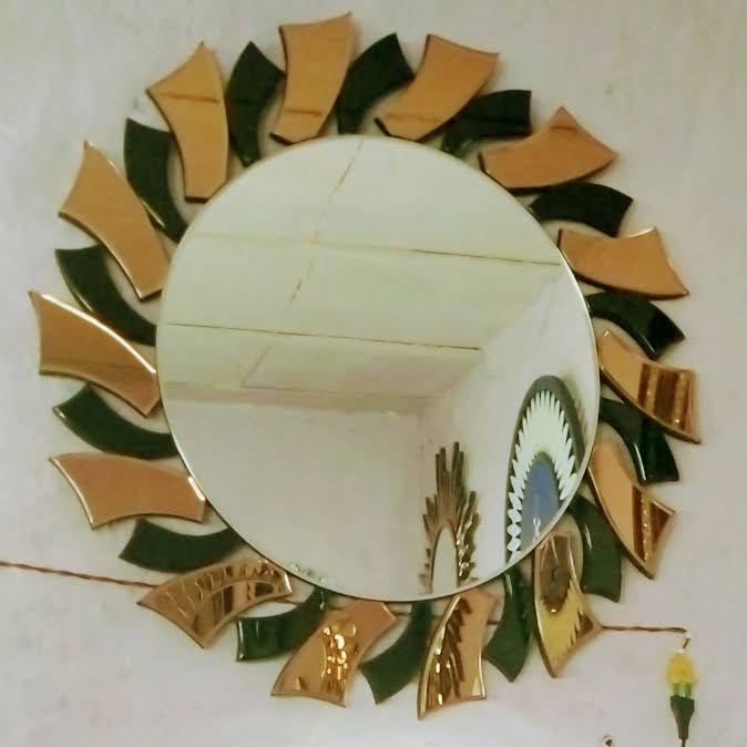 Double Coloured Decorative Designer Mirror product image