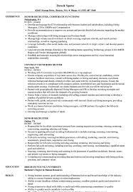Senior Recruiter Resume Samples Velvet Jobs