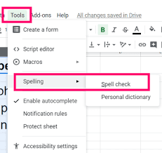 How To Spell Check In Google Sheets Technipages