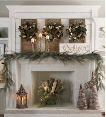 Awesome 33 Farmhouse Christmas Mantel Decor And Design Http Decorhead Com 2018 Christmas Mantel Decorations Christmas Fireplace Decor Natural Christmas Decor
