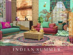 The sims 4 base game sink that goes with counters filesize: Pralinesims Indian Summer Sims 4 Cc Furniture Sims House Design Sims House
