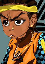 Freeman The boondocks' Poster by Tenorio Gelby | Displate