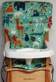 Eddie Bauer Wooden High Chair Pad Replacement Cover Art Deco Jungle By Sewingsillysister On Etsy Wooden High Chairs Chair Pads Highchair Cover