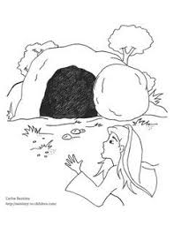 Empty Tomb Coloring Page Free Kids Printable Coloring Pages Easter Coloring Pages Sunday School Crafts
