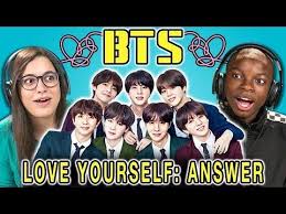 Teens React To Bts Idol Love Yourself Answer K Pop Bts Love Yourself Trending Videos Youtube