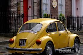 Image result for Rallye Yellow 1974 Beetle