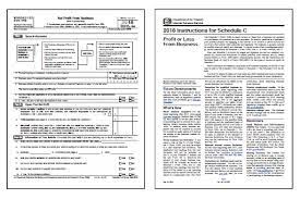 Irs Schedule C Instructions For 1099 Contractors - Shared Economy Tax