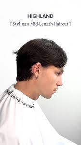 How to Style a Mid-Length Haircut , Glacial Cream used for a light hold  that can be styled casually in damp hair or blow-dried for a smooth, matte  finish 🌱