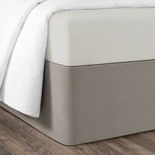 Wrap Around Bed Skirt - Circa Bed Wrap | Modern Bed Skirt Alternative -  Standard Textile Home