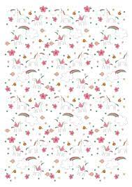 papier a motifs licornes imprimer motif licorne cadeau livres de coloriage d&#x00027;automne pour enfants