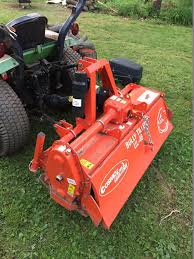 Designed for tractors up to 45 hp, this trailer hitch features four position draw pin adjustments. Rotary Tiller Pto Tillers Tractor Rototiller Farmandcabin Ca