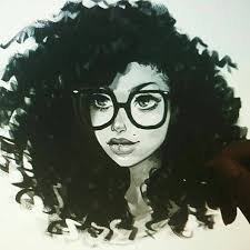Design your everyday with black hair art prints you'll love. Moisture Love We Love Curly Hair Art Moisturelove Facebook