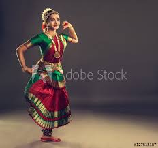 These girls are really hot. Beautiful Indian Girl Dancer Of Indian Classical Dance Bharatanatyam Posters For The Wall Posters Saree Beatiful Krishna Myloview Com