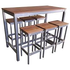 Amish pub tables are built to order and features solid hardwood construction throughout. Beer Garden Outdoor Bar Table And Stools Apex