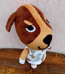 Butch Animal Crossing Plush Toy Butch Dog Villager Animal - Etsy