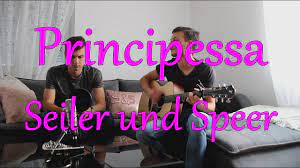Both artists started their collaboration in 2014, when christopher seiler started his project schichtwechsel (change of shifts). Seiler Und Speer Principessa Liedtext L Hit Com Lyrics