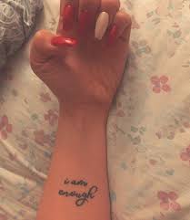 Strona ma na celu zrzeszenie najlepszych artystów z polski. 101 Amazing I Am Enough Tattoo Designs You Need To See Outsons Men S Fashion Tips And Style Guide For 2020
