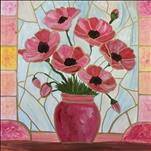 Stained Glass Florals - Sunlit Poppy Dreams (15+)
