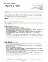 Experience for student nurse intern resume. Nursing Student Resume Samples Qwikresume