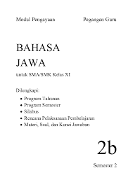 Isi artikel yen digayutake karo 7) miturut panemumu, kepriye perangane teks carita wayang minangka pambukane. Doc Buku Guru Bahasa Jawa Kelas 11b Astrid Wangsagirindra Pudjastawa Academia Edu