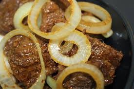 Beef Steak Filipino Style Food Bistek Recipe Beef Steak