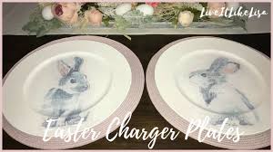 Check spelling or type a new query. Easter Diy Decor Easter Charger Plates Youtube