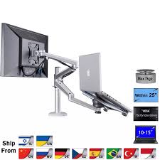 Oa 7x Multimedya Masaustu Cift Kol 27 Inc Lcd Monitor Tutucu Dizustu Bilgisayar Tutucu Standi Masa Tam Hareket Cift Monitor Dagi Kol Standi Monitor Mount Arm Monitor Mountdual Monitor Mount Aliexpress