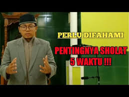 We did not find results for: Pentingnya Sholat 5 Waktu Youtube