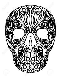 Evil skull classic round sticker | zazzle.com. Tattoo Tribal Skull Vector Art Royalty Free Cliparts Vectors And Stock Illustration Image 23089069