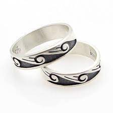 Hopi Silver Ring Clouds Rain 925 Silver Jewelry Design Jewelry Native American Jewellery