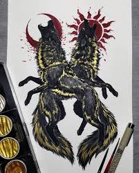 imgur com animal paintings viking art animal art