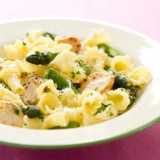 Keyword chicken and asparagus pasta, chicken and asparagus recipes, chicken asparagus pasta, lemon asparagus pasta, one pot pasta. Pasta With Lemony Chicken And Asparagus Cook S Country