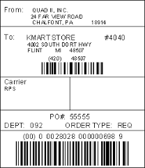 For example a food palette gets a barcode with the product number. 34 Ucc 128 Label Format Labels Database 2020