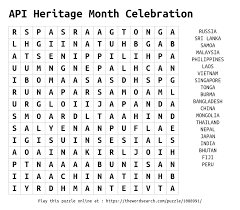 Question 1 (out of 10): Asian Pacific Islander Heritage Month 2020 Student Life Mesa Community College